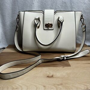 Chic Ivory Satchel Bag